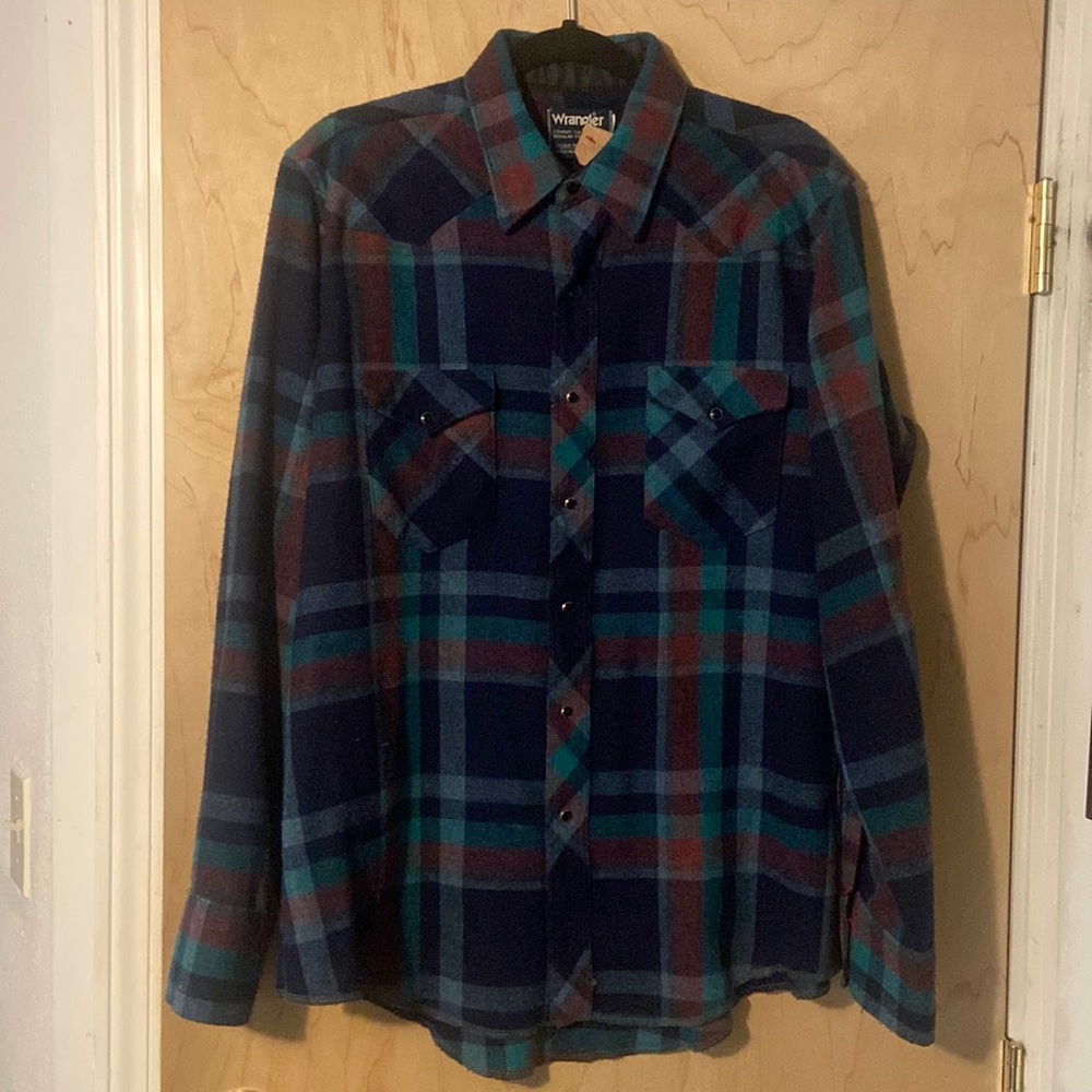 Wrangler Cowboy Cut shirt wool